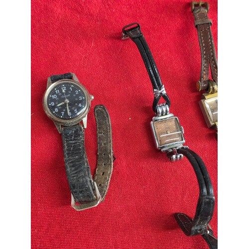 44 - Wrist and Pocket watches, 17 vintage to include Ingersoll London, Olivia, Citizen, Action, Siro, Gou... 