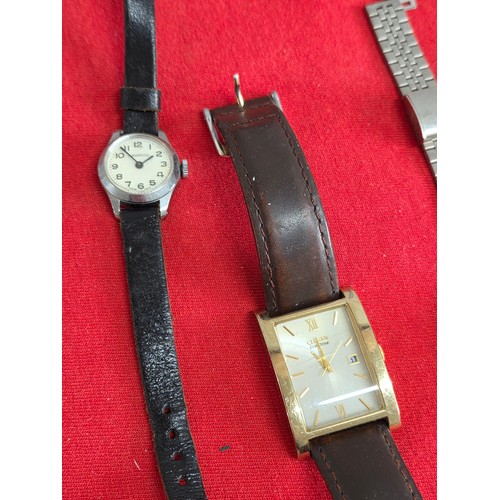 44 - Wrist and Pocket watches, 17 vintage to include Ingersoll London, Olivia, Citizen, Action, Siro, Gou... 