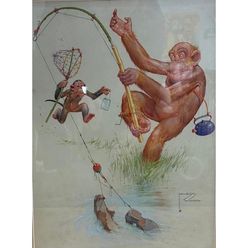 53 - CLARENCE LAWSON WOOD (BRITISH 1878-1957)Granpops mixed sports. 