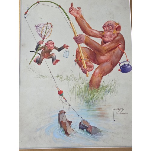 53 - CLARENCE LAWSON WOOD (BRITISH 1878-1957)Granpops mixed sports. 