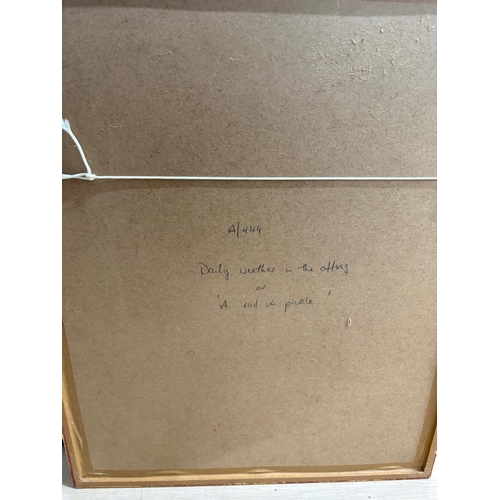 54 - CLARENCE LAWSON WOOD (BRITISH 1878-1957)Daily Weather in the Offing or 