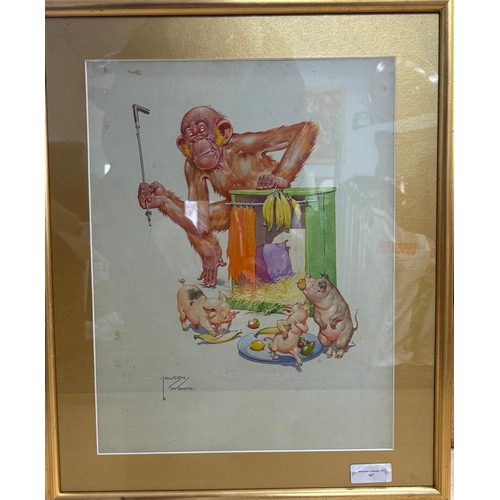 54 - CLARENCE LAWSON WOOD (BRITISH 1878-1957)Daily Weather in the Offing or 