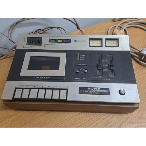 56 - Sony TC-118SD Stereo Cassette Deck in original box