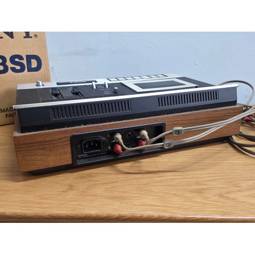 56 - Sony TC-118SD Stereo Cassette Deck in original box