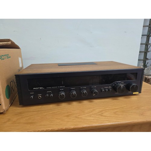 57 - Rotel RX-202 MKII Stereo Receiver Amplifier in original box