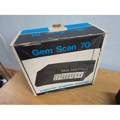 58 - Gem Scan 70 Computer Scanning Receiver in original box