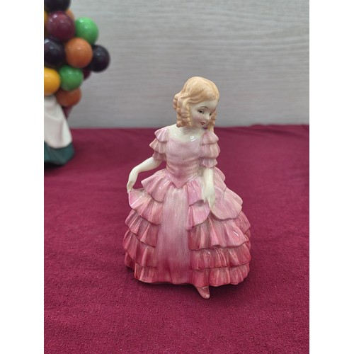104 - Eight Royal Doulton ceramic figurines to include Sarah HN3380 signed by Michael Doulton, Amanda HN 2... 