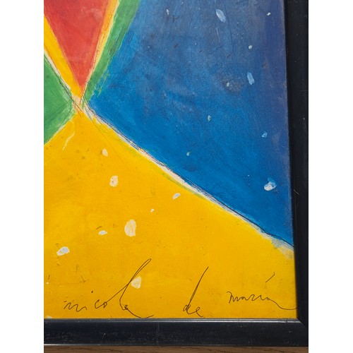 86 - An original Roland Garros 1989 French Tennis Open Championship poster by the Italian Artist Nicola d... 