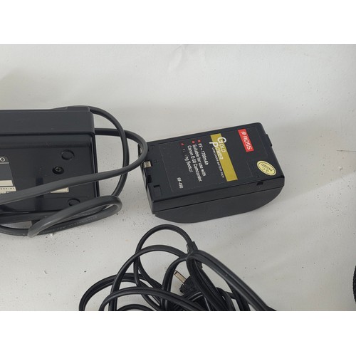 62 - Canon UC15 8mm Video Camcorder in Camera Carry Bag with accessories to include power leads and batte... 