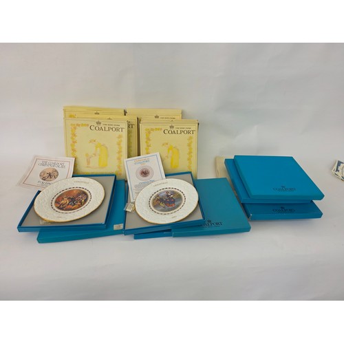 66 - Coalport Christmas Plates, a quantity of 15 all in original boxes most with COA's
