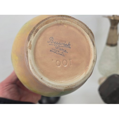 73 - A good Ceramics and Metalware mixed lot to include a part Alfred Meakin Rosario dinner service, a pa... 