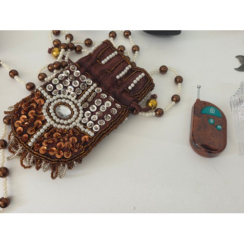 74 - A good mixed lot of collectables to include boxes, pipes, playworn cars, A Citizen TC53 pocket colou... 