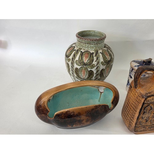 76 - A good mixed lot of vintage ceramics to include Denby, Midwinter, TG green, Chokin, Price and more