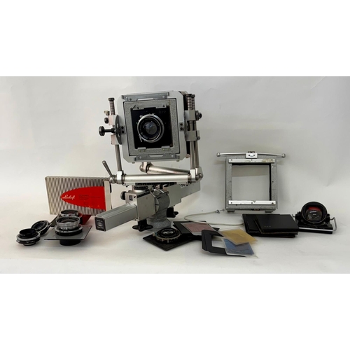 81 - M.P.P. Micro Technical Monorail Camera, with a quantity of accessories including lens boards and len... 