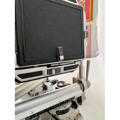 81 - M.P.P. Micro Technical Monorail Camera, with a quantity of accessories including lens boards and len... 