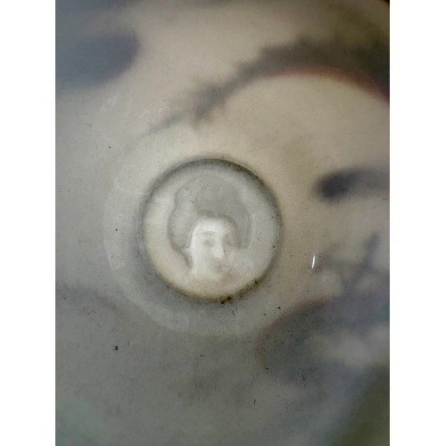 87 - A late 19th century Japanese Kutani dragon and Geisha girl egg shell porcelain part tea service.Comp... 