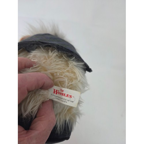 95 - The Wombles. 8 Vintage original Elizabeth Beresford / Film Fair Limited produced Wombles plush soft ... 
