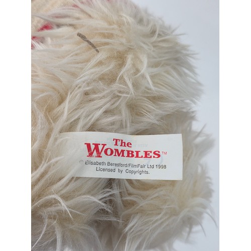 95 - The Wombles. 8 Vintage original Elizabeth Beresford / Film Fair Limited produced Wombles plush soft ... 