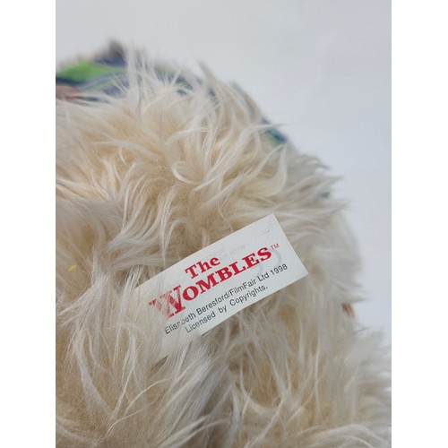 95 - The Wombles. 8 Vintage original Elizabeth Beresford / Film Fair Limited produced Wombles plush soft ... 