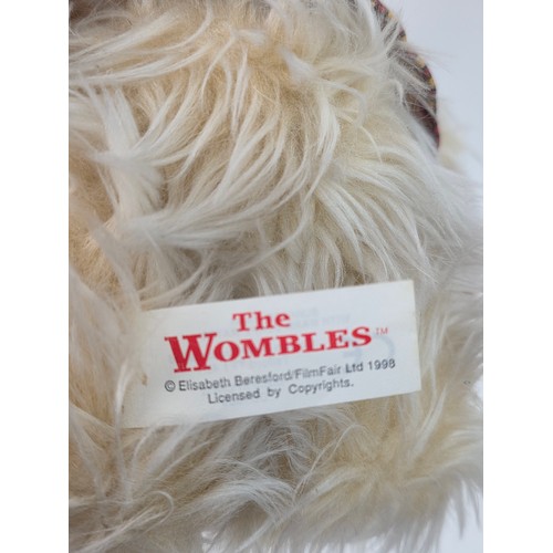 95 - The Wombles. 8 Vintage original Elizabeth Beresford / Film Fair Limited produced Wombles plush soft ... 
