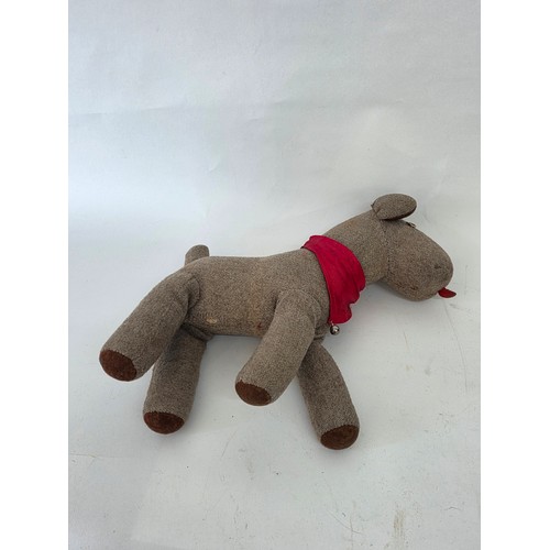 101 - Vintage Dolls, Teddies and stuffed toys to include a Norah Wellings sailor doll, a Golli, two articu... 