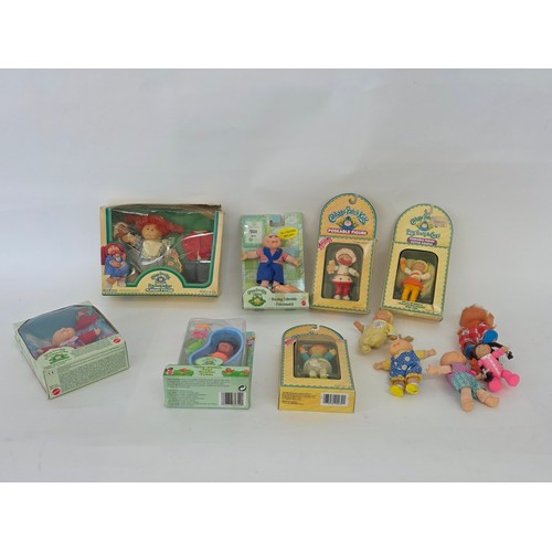 102 - Original Baby Cabbage Patch Dolls, a total of 12 some in their original retail packaging