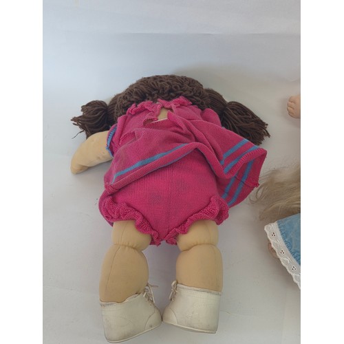 103 - Original Cabbage Patch dolls, a total of 6 with three birth certificates