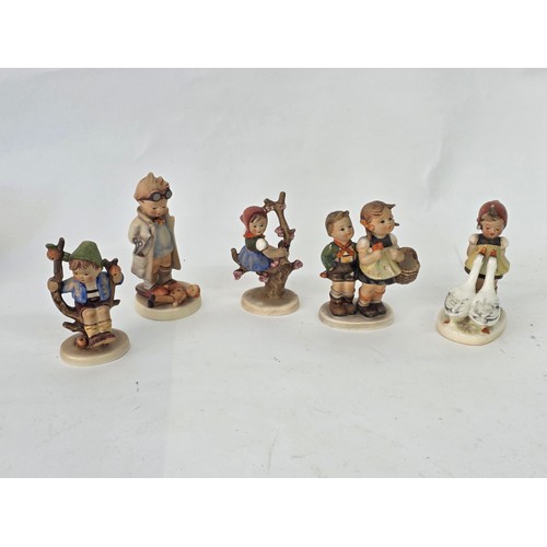 117 - Vintage Hummel Figures, a total of five