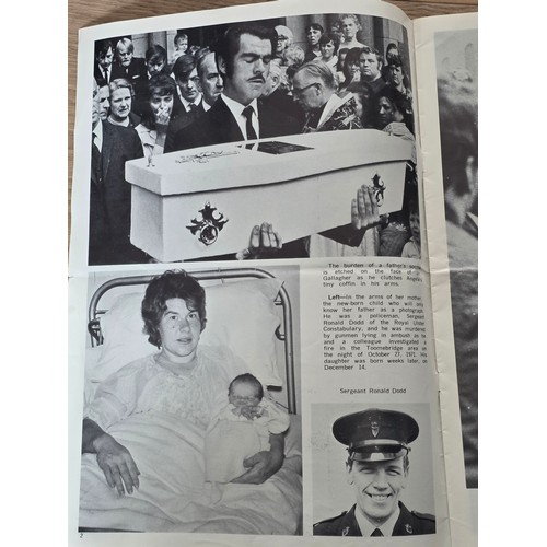 246 - Northern Ireland Conflict - A rare Northern Ireland Governement Anti IRA booklet. 16 pages