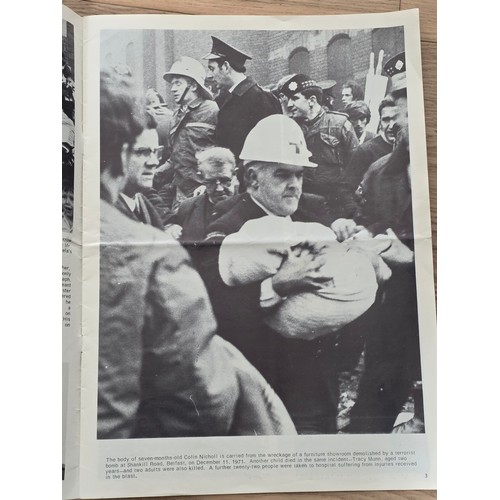 246 - Northern Ireland Conflict - A rare Northern Ireland Governement Anti IRA booklet. 16 pages