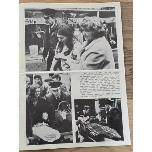 246 - Northern Ireland Conflict - A rare Northern Ireland Governement Anti IRA booklet. 16 pages