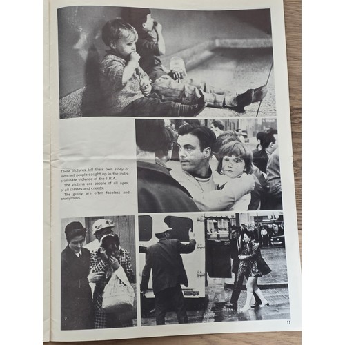 246 - Northern Ireland Conflict - A rare Northern Ireland Governement Anti IRA booklet. 16 pages