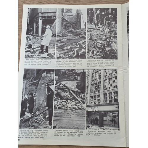 246 - Northern Ireland Conflict - A rare Northern Ireland Governement Anti IRA booklet. 16 pages