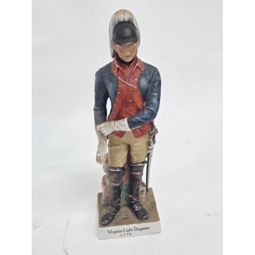 84 - Gordon Highlanders. A 19th style century Staffordshire flatback figure of a Gordon Highlander Soldie... 