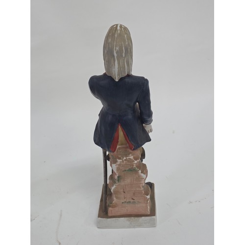 84 - Gordon Highlanders. A 19th style century Staffordshire flatback figure of a Gordon Highlander Soldie... 