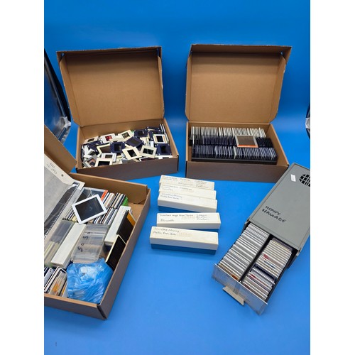 A large collection of vintage 35mm photogrpahic film slides, some ...