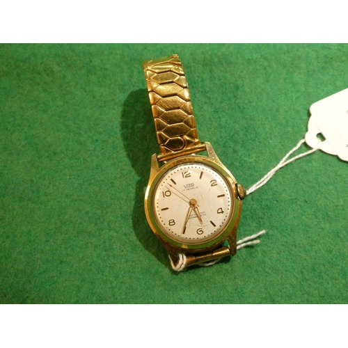 127 - Vidar 17 jewel wrist watch