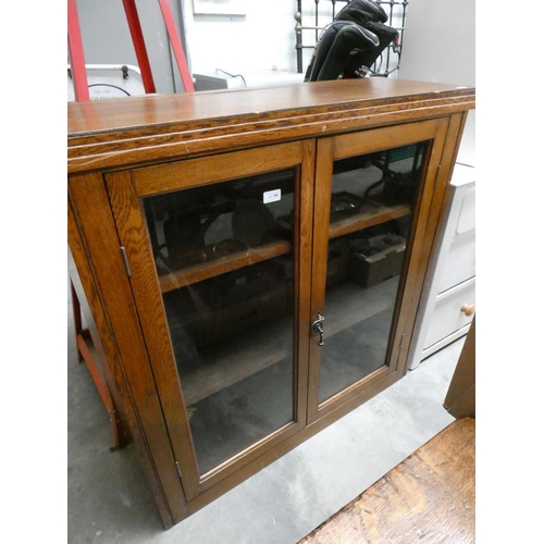 146 - Glass fronted cabinet