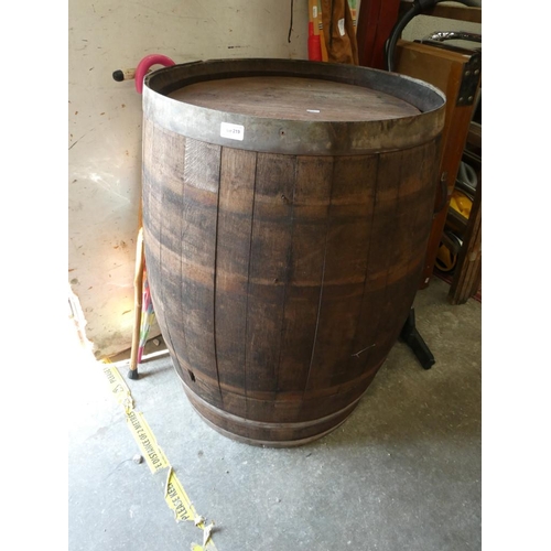 219 - Whiskey barrel