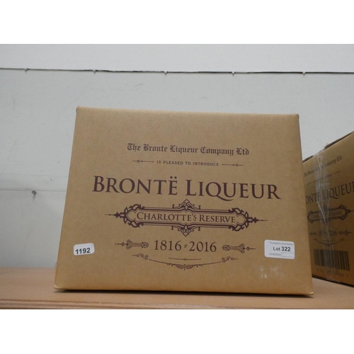 322 - Box of 6 x 20cl Charlotte Bonte liquor