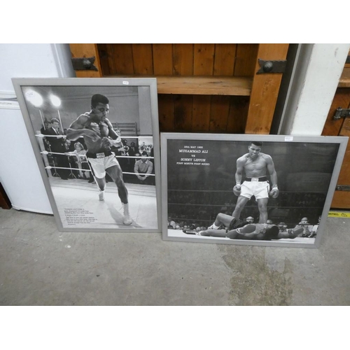 774 - 2 Muhammad Ali prints