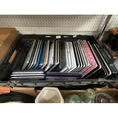220 - Crate of tablets inc. Apple iPads (sold as seen)