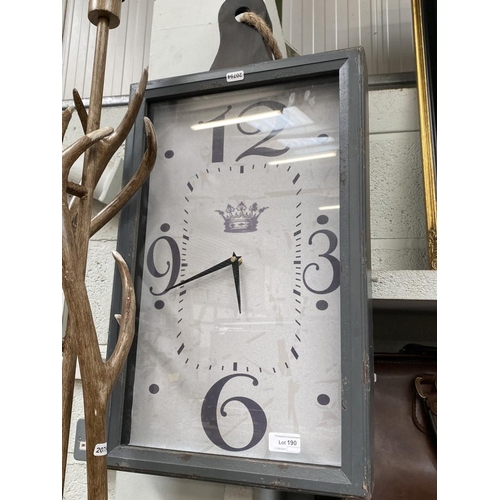 190 - Shabby chic clock