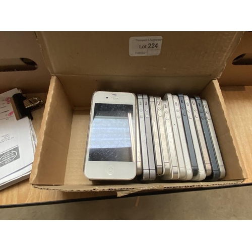 224 - 20 Apple iPhones (all sold as found)