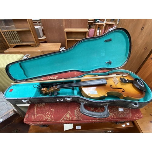 578 - Cased Lark violin