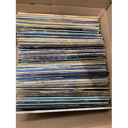 519 - 4 Boxes of CDs, LPs inc, The Beatles, Billy Ocean etc