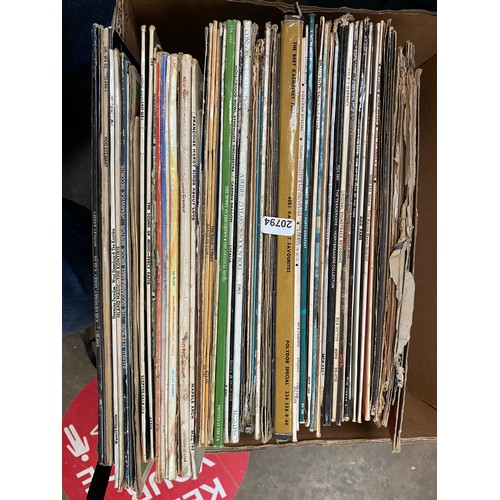 519 - 4 Boxes of CDs, LPs inc, The Beatles, Billy Ocean etc