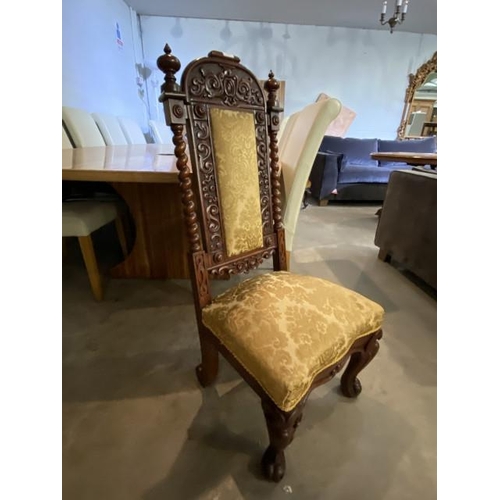 31 - Victorian mahogany ladies chair