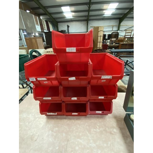 383 - 10 Barton storage system (Size 5) trays