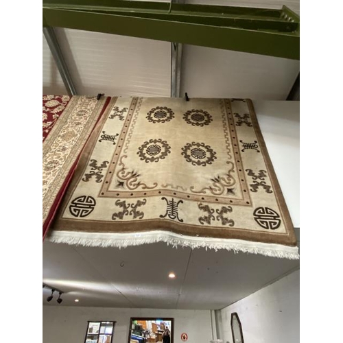 109 - Chinese style rug 270 x 155cm